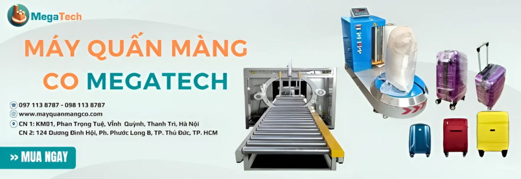 Máy quấn màng co MegaTech 3