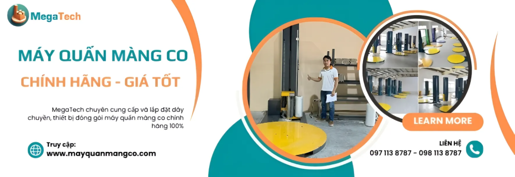 Máy quấn màng co MegaTech 2