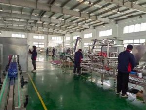 Dây chuyền sản xuất đóng nắp chai nước