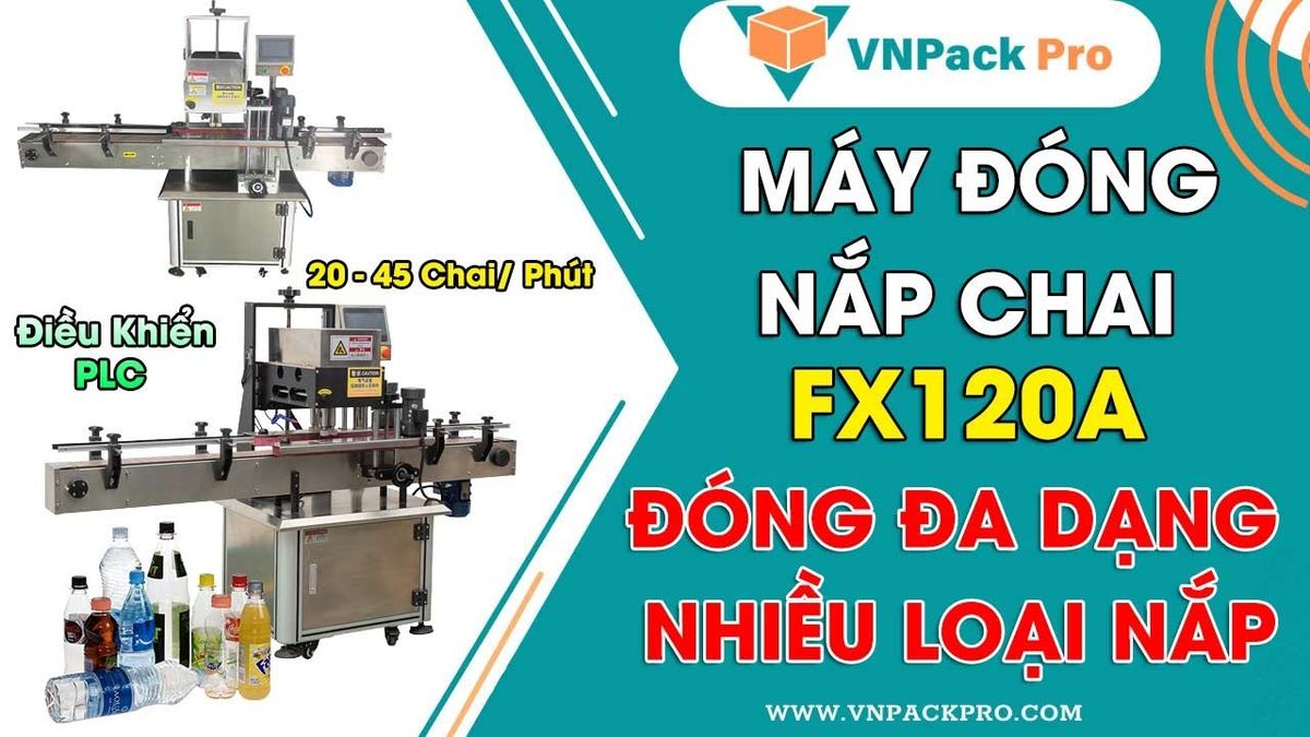 Máy đóng nắp chai FX120A
